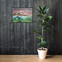Load image into Gallery viewer, Framed matte paper poster