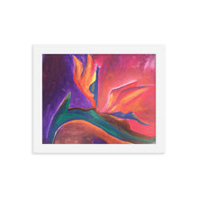 Load image into Gallery viewer, Framed Bird of Paradise Print