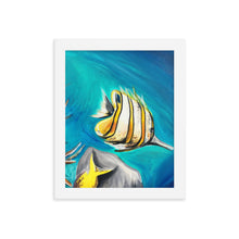 Load image into Gallery viewer, Framed poster-Fish