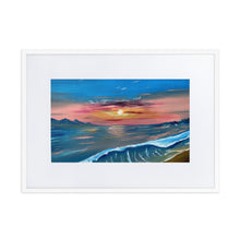 Load image into Gallery viewer, Matte Paper Framed Poster With Mat