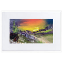 Load image into Gallery viewer, Brown Cabin Matte Paper Framed Poster With Mat