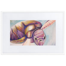 Load image into Gallery viewer, Matte Paper Framed Print Turtle