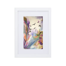 Load image into Gallery viewer, Matte Paper Framed Print With Mat_Heaven