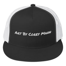 Load image into Gallery viewer, Trucker Cap ART BY COREY MANN SUPPORT