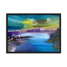 Load image into Gallery viewer, Framed matte paper poster