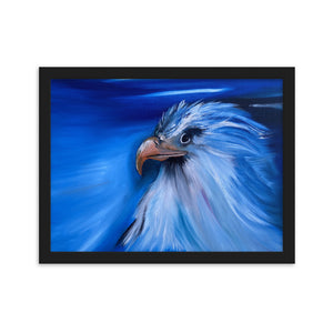 Eagle Framed matte paper poster