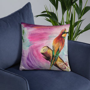 Basic Pillow-Tropical Bird