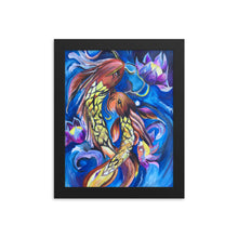 Load image into Gallery viewer, Framed Print Koi Fish