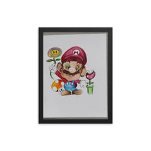 Load image into Gallery viewer, Framed Mario Print