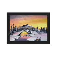 Load image into Gallery viewer, Framed matte paper poster