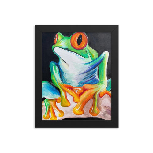 Framed Kambo Frog