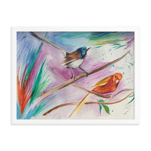Load image into Gallery viewer, Framed Print Love Birds