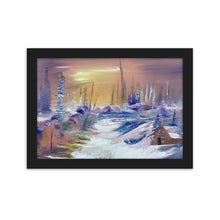 Load image into Gallery viewer, Framed matte paper poster