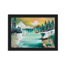 Load image into Gallery viewer, Framed matte paper poster