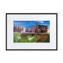 Load image into Gallery viewer, Matte Paper Framed Print Rustic Barn With Mat