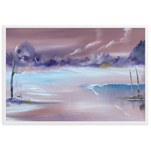 Framed Print Snow Land