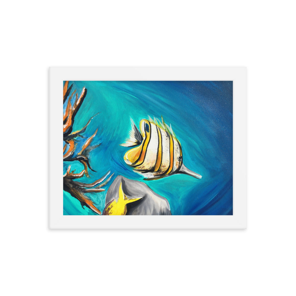 Framed poster-Fish 2