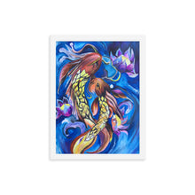 Load image into Gallery viewer, Framed Print Koi Fish