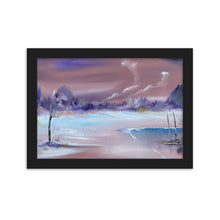 Load image into Gallery viewer, Framed Print Snow Land