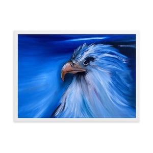 Eagle Framed matte paper poster