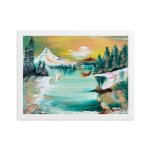 Load image into Gallery viewer, Framed matte paper poster