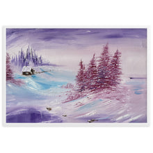 Load image into Gallery viewer, Snow Place Framed Print