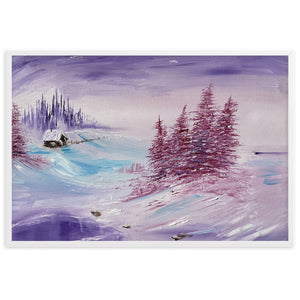 Snow Place Framed Print