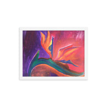 Load image into Gallery viewer, Framed Bird of Paradise Print