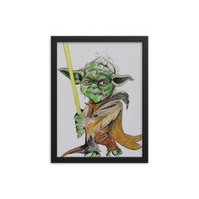 Load image into Gallery viewer, Framed Print-Yoda