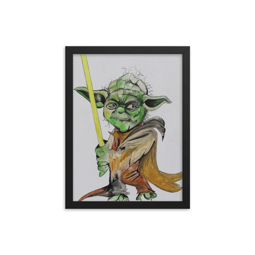 Framed Print-Yoda