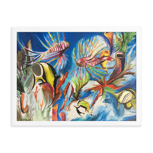 Framed poster-Sea Life