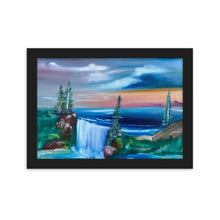 Load image into Gallery viewer, Framed matte paper poster