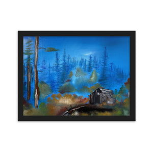 Magical Forest Framed Print