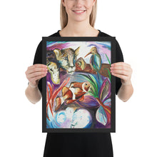 Load image into Gallery viewer, Framed Print Animals