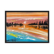 Load image into Gallery viewer, Framed matte paper poster