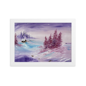 Snow Place Framed Print