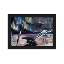 Load image into Gallery viewer, Northern Lights Framed Print