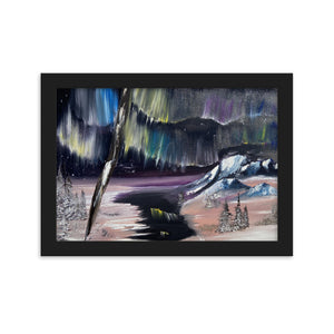 Northern Lights Framed Print