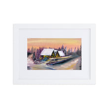 Load image into Gallery viewer, Matte Paper Framed Poster With Mat