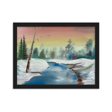 Load image into Gallery viewer, Winter Wonderland Framed matte paper poster