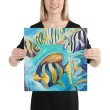 Load image into Gallery viewer, Canvas Fishes
