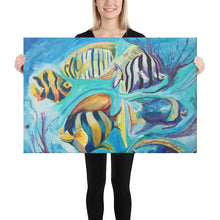 Load image into Gallery viewer, Canvas Fishes