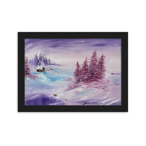 Snow Place Framed Print