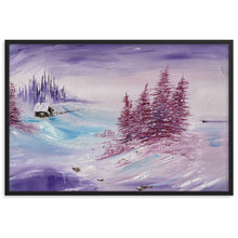 Load image into Gallery viewer, Snow Place Framed Print