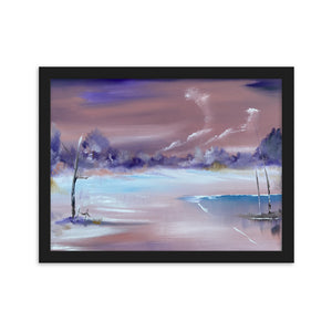 Framed Print Snow Land