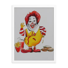 Load image into Gallery viewer, Framed Print-Fat Ronald