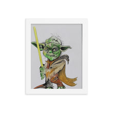 Load image into Gallery viewer, Framed Print-Yoda