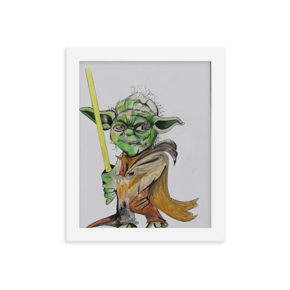 Framed Print-Yoda