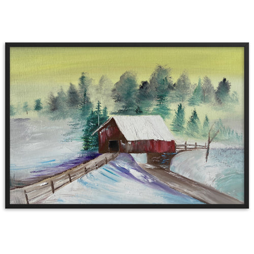 Framed Print Cabin