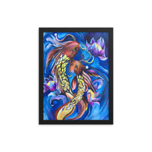 Load image into Gallery viewer, Framed Print Koi Fish
